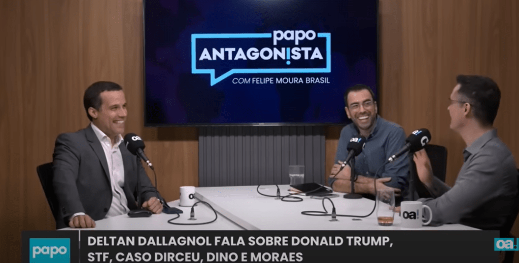 Deltan Dallagnol comenta censura de livros e cita o meu “STF – Como chegamos até aqui?” :)